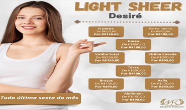 Light sheer desiré